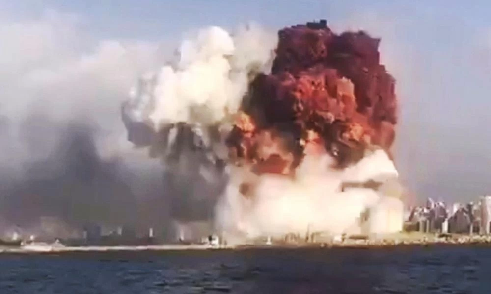 Έκρηξη στη Βηρυτό: Σαν σεισμός 3,3 Ρίχτερ επισημαίνει ο Χουλιάρας